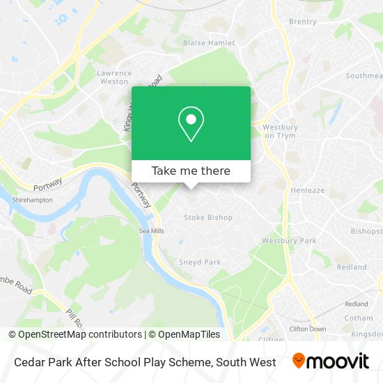 Cedar Park After School Play Scheme map