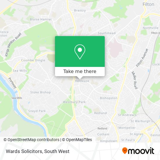 Wards Solicitors map