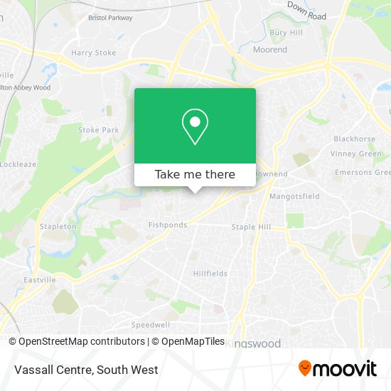 Vassall Centre map