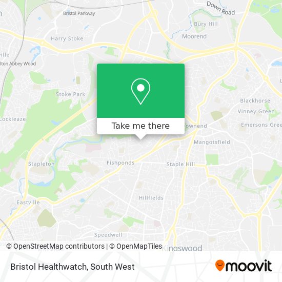 Bristol Healthwatch map