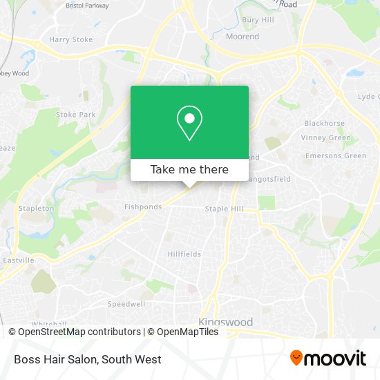 Boss Hair Salon map