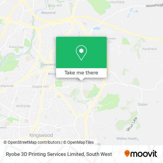Ryobe 3D Printing Services Limited map
