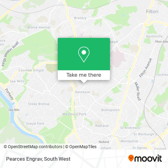 Pearces Engrav map