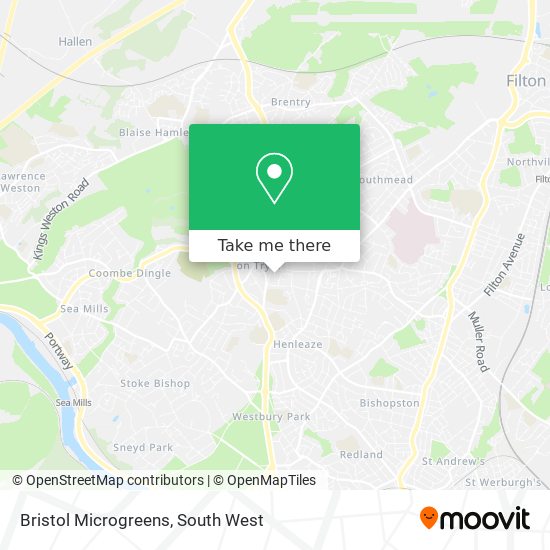 Bristol Microgreens map