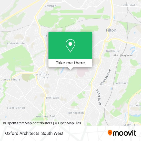 Oxford Architects map