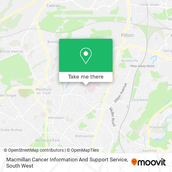Macmillan Cancer Information And Support Service map