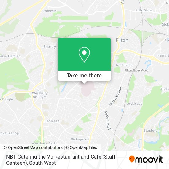 NBT Catering the Vu Restaurant and Cafe,(Staff Canteen) map