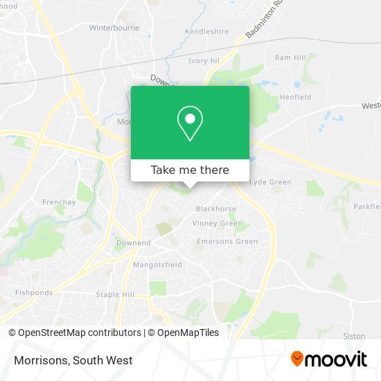 Morrisons map