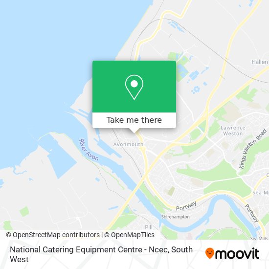 National Catering Equipment Centre - Ncec map