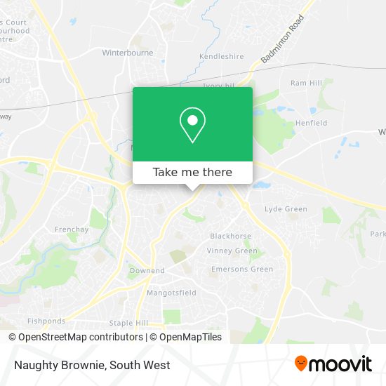 Naughty Brownie map