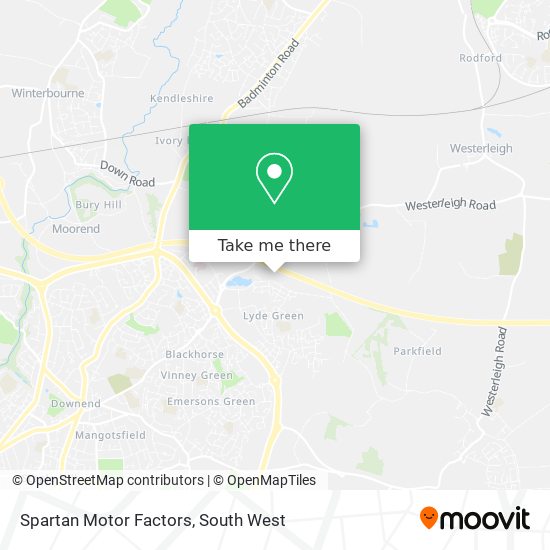 Spartan Motor Factors map