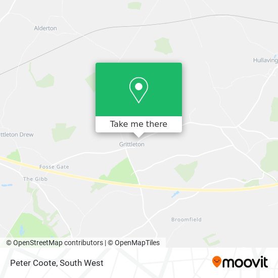 Peter Coote map