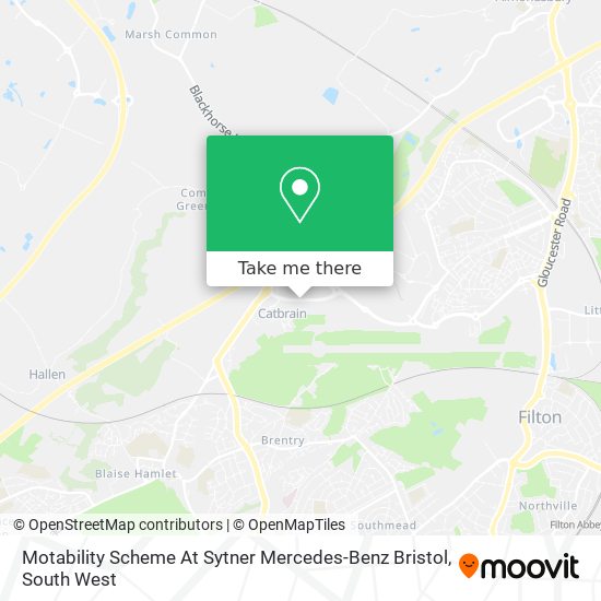 Motability Scheme At Sytner Mercedes-Benz Bristol map