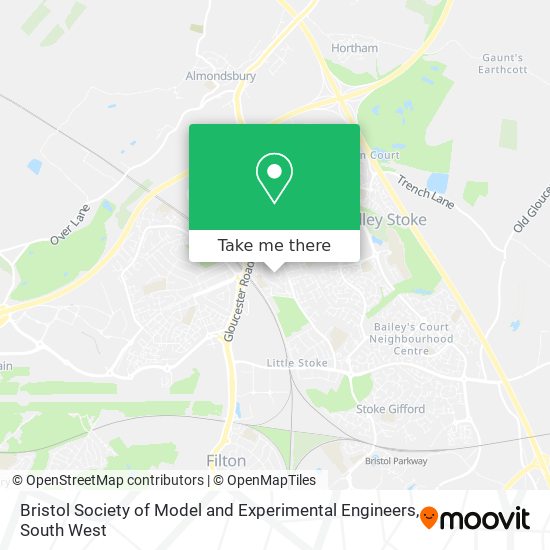 Bristol Society of Model and Experimental Engineers map