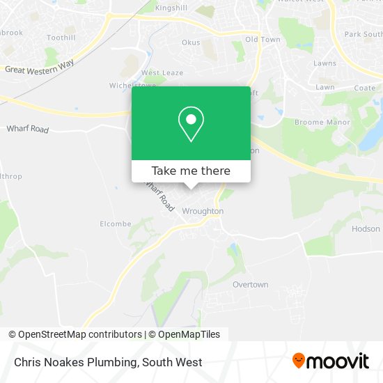 Chris Noakes Plumbing map