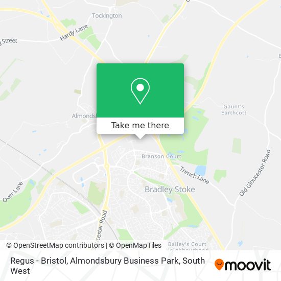 Regus - Bristol, Almondsbury Business Park map