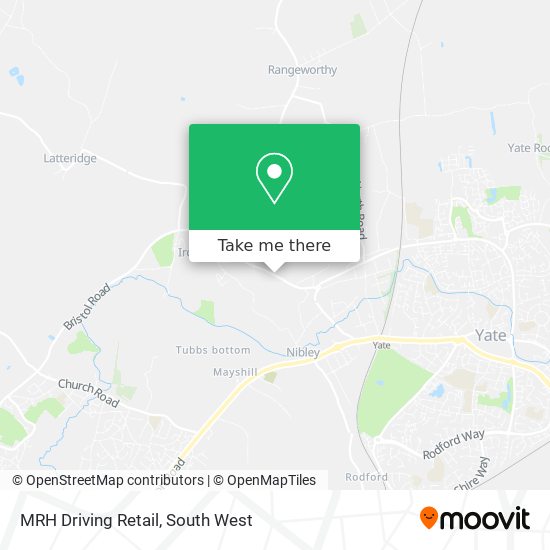 MRH Driving Retail map