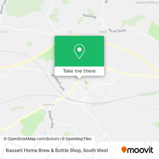Bassett Home Brew & Bottle Shop map