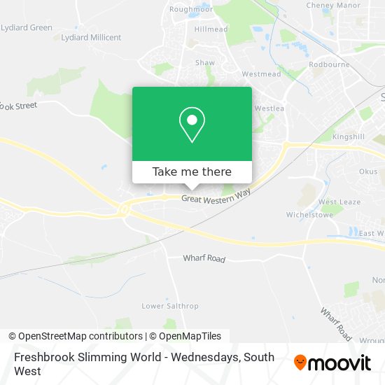 Freshbrook Slimming World - Wednesdays map