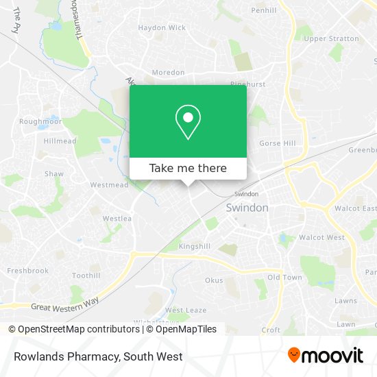 Rowlands Pharmacy map