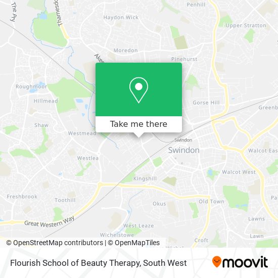 Flourish School of Beauty Therapy map