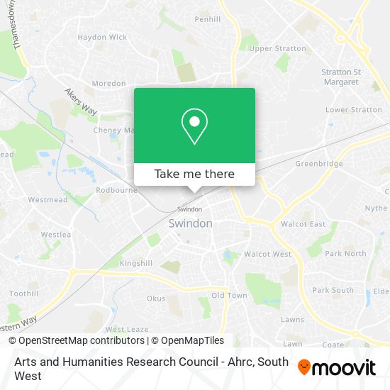 Arts and Humanities Research Council - Ahrc map