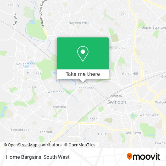 Home Bargains map