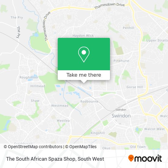The South African Spaza Shop map