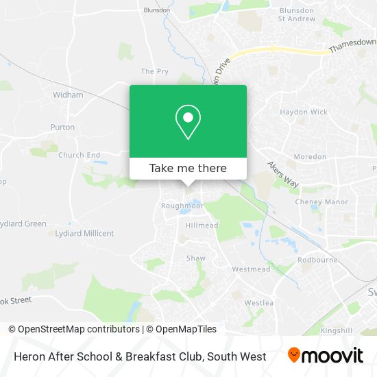 Heron After School & Breakfast Club map