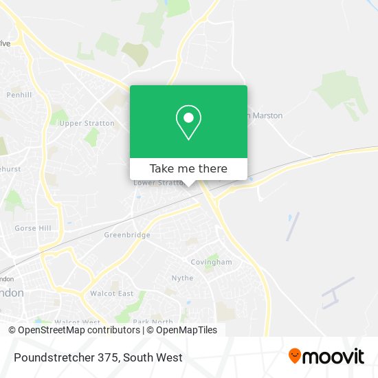 Poundstretcher 375 map