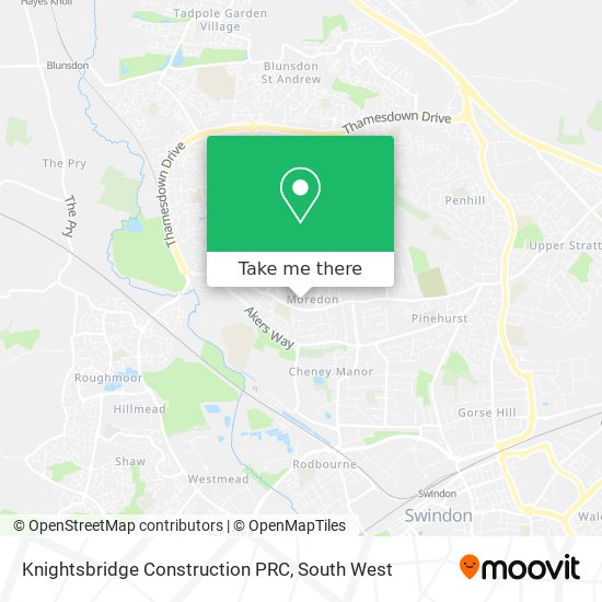Knightsbridge Construction PRC map