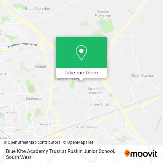 Blue Kite Academy Trust at Ruskin Junior School map