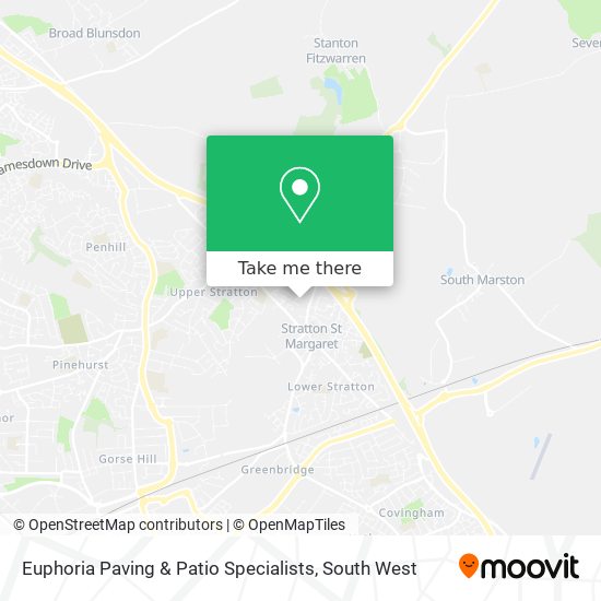 Euphoria Paving & Patio Specialists map