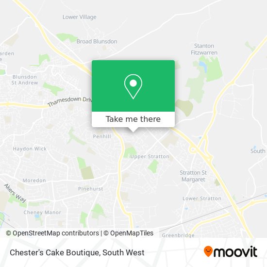 Chester's Cake Boutique map