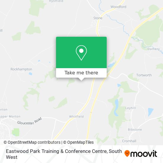 Eastwood Park Training & Conference Centre map