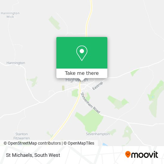 St Michaels map