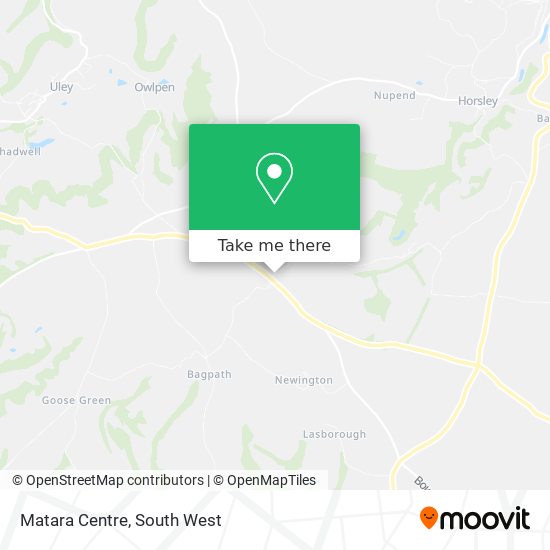 Matara Centre map
