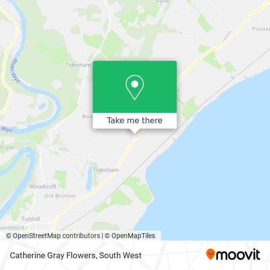 Catherine Gray Flowers map