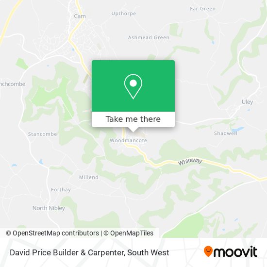 David Price Builder & Carpenter map