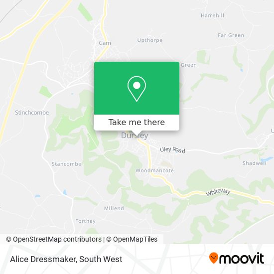Alice Dressmaker map