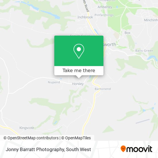 Jonny Barratt Photography map