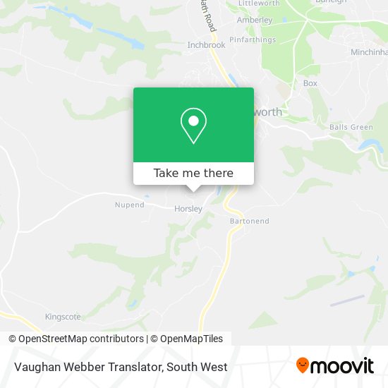 Vaughan Webber Translator map