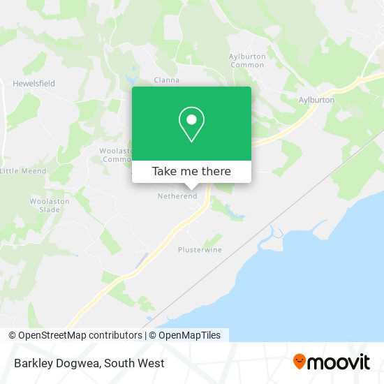 Barkley Dogwea map