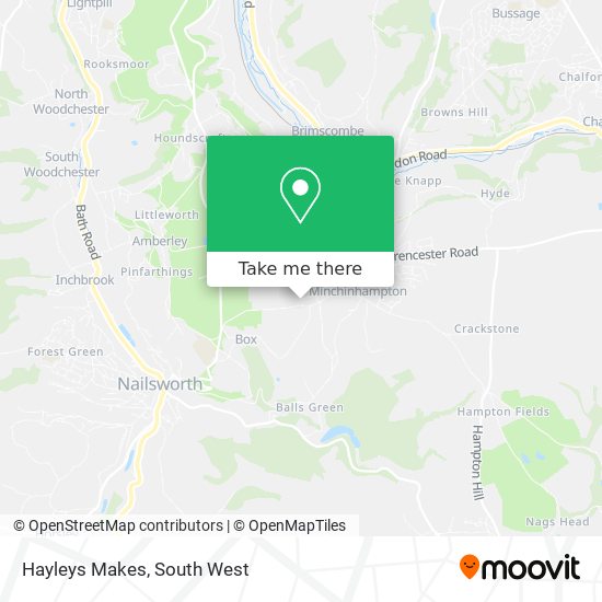 Hayleys Makes map