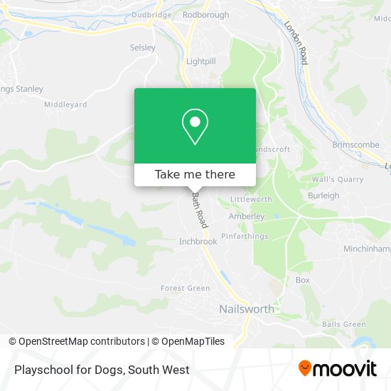Playschool for Dogs map