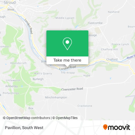 Pavillion map