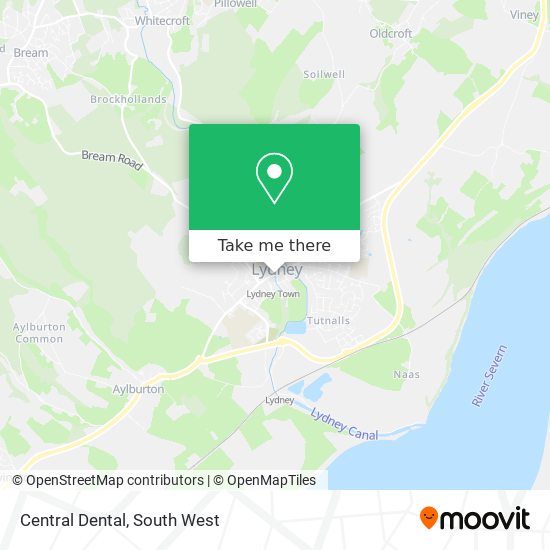Central Dental map