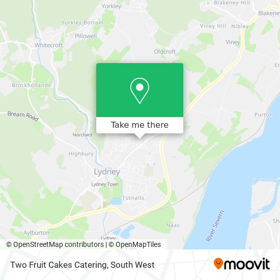 Two Fruit Cakes Catering map