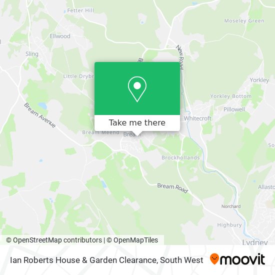Ian Roberts House & Garden Clearance map