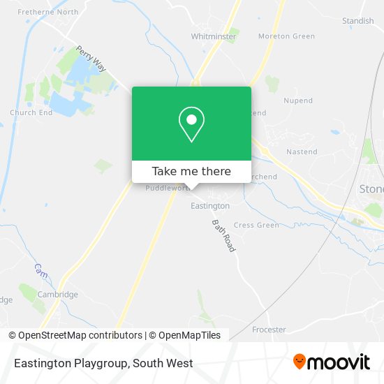 Eastington Playgroup map
